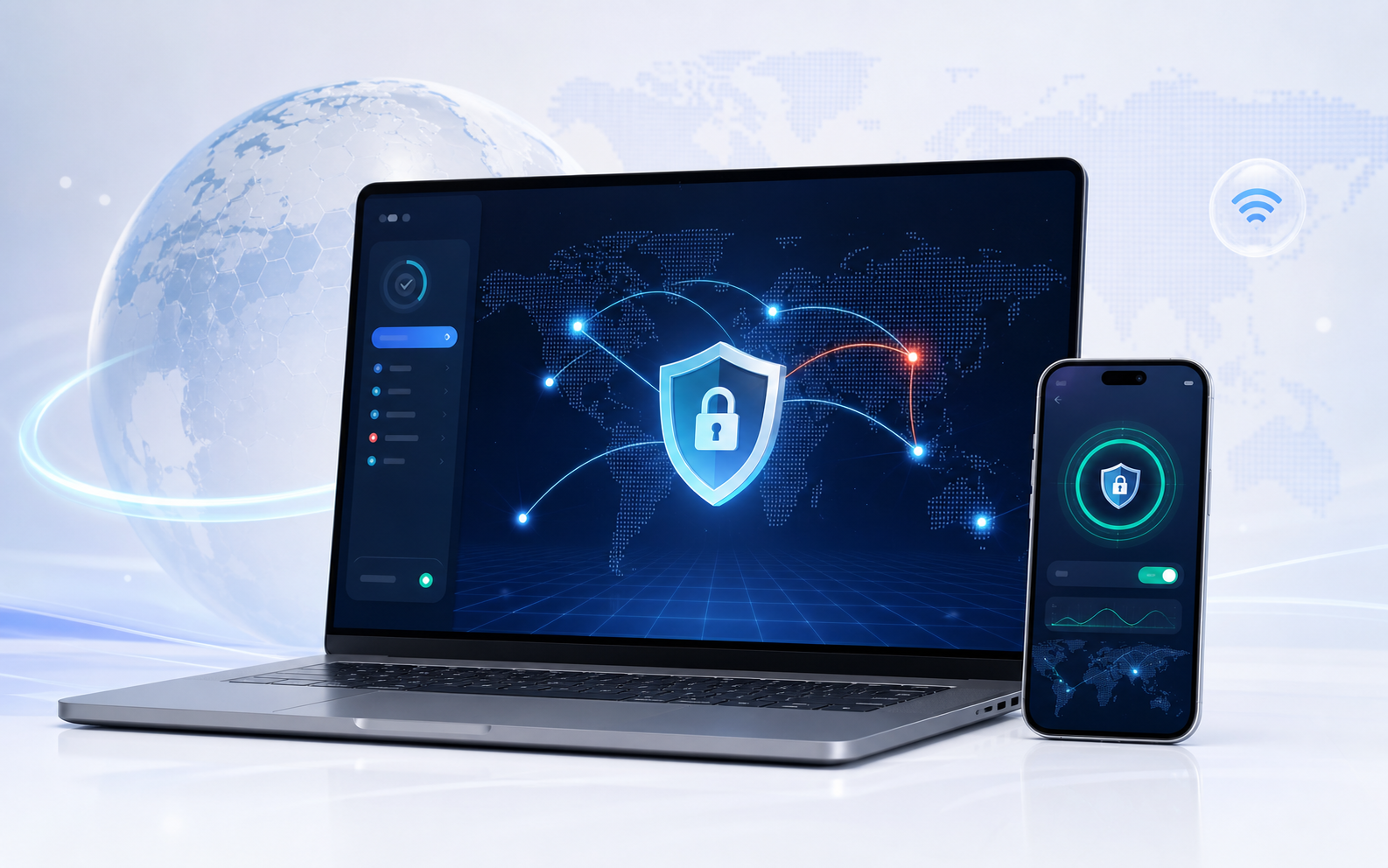 Windows VPN 下载 下载与安全连接示意图